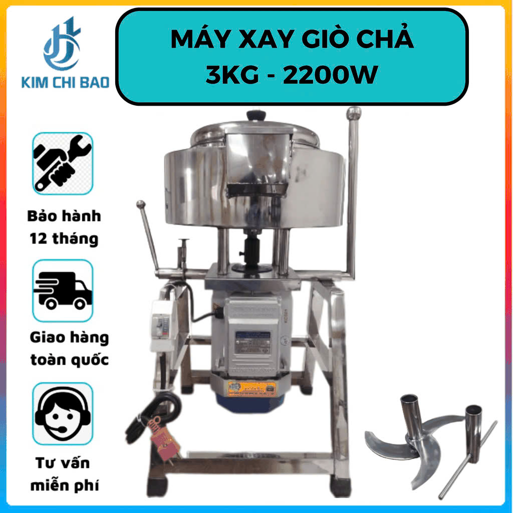 Máy xay giò chả - Công Ty TNHH XNK Kim Chí Bảo